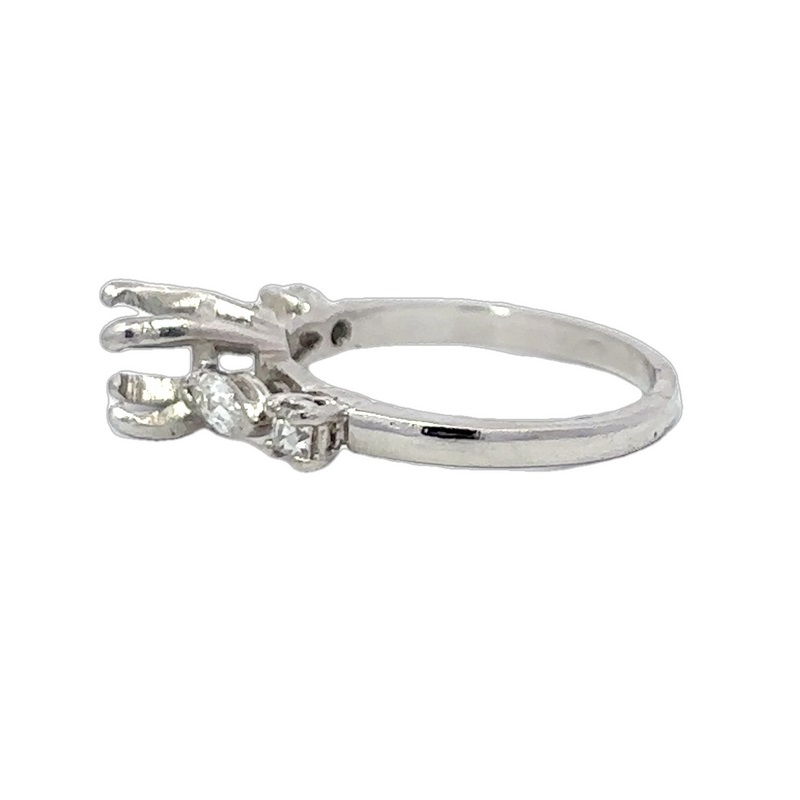 Estate Platinum Diamond Ring